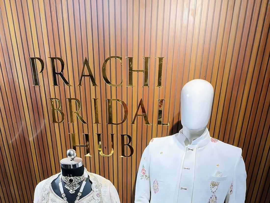 New stock on display at Prachi Bridal Hub