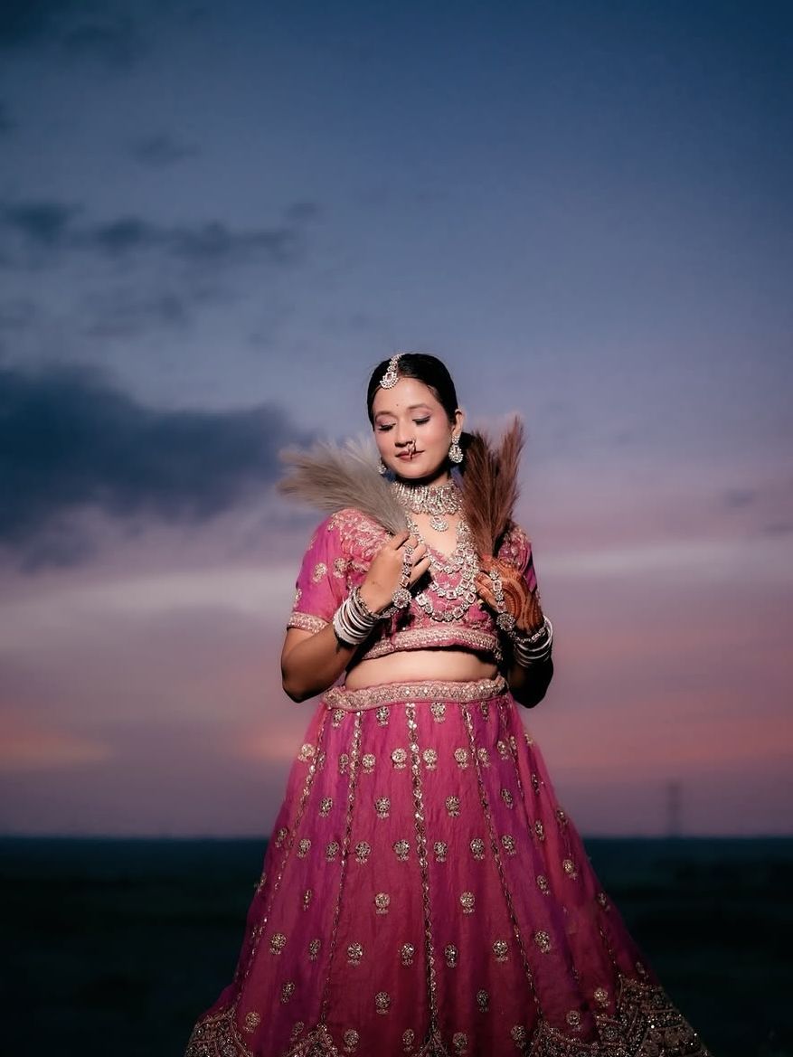 Bridal lehenga from the Prachi Collection