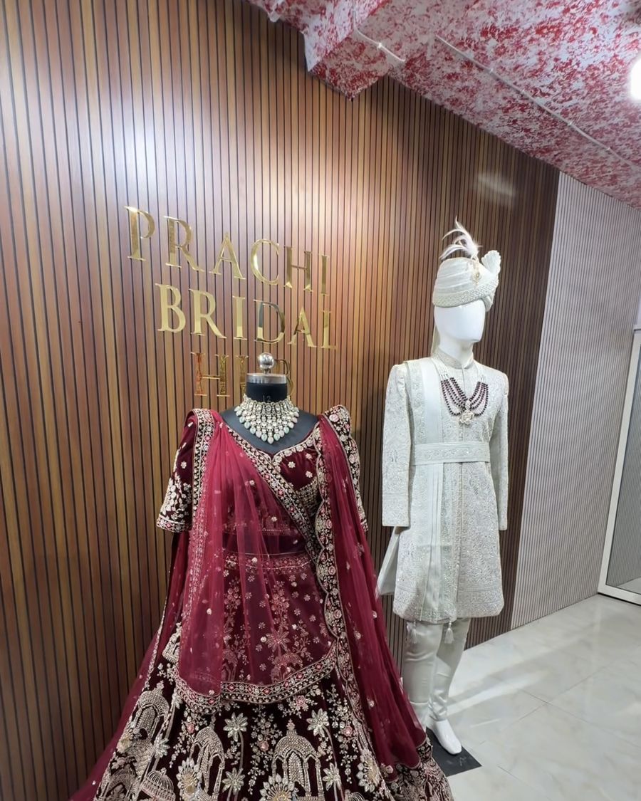 Inside the Prachi Collection store in Khandwa